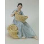 Royal Doulton small lady figures The Bas