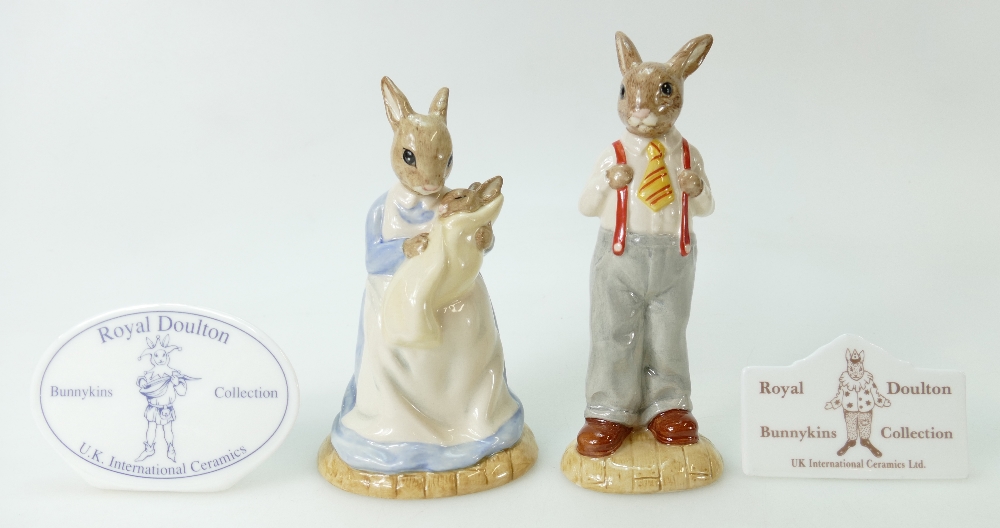 Royal Doulton Bunnykins figures Mother &