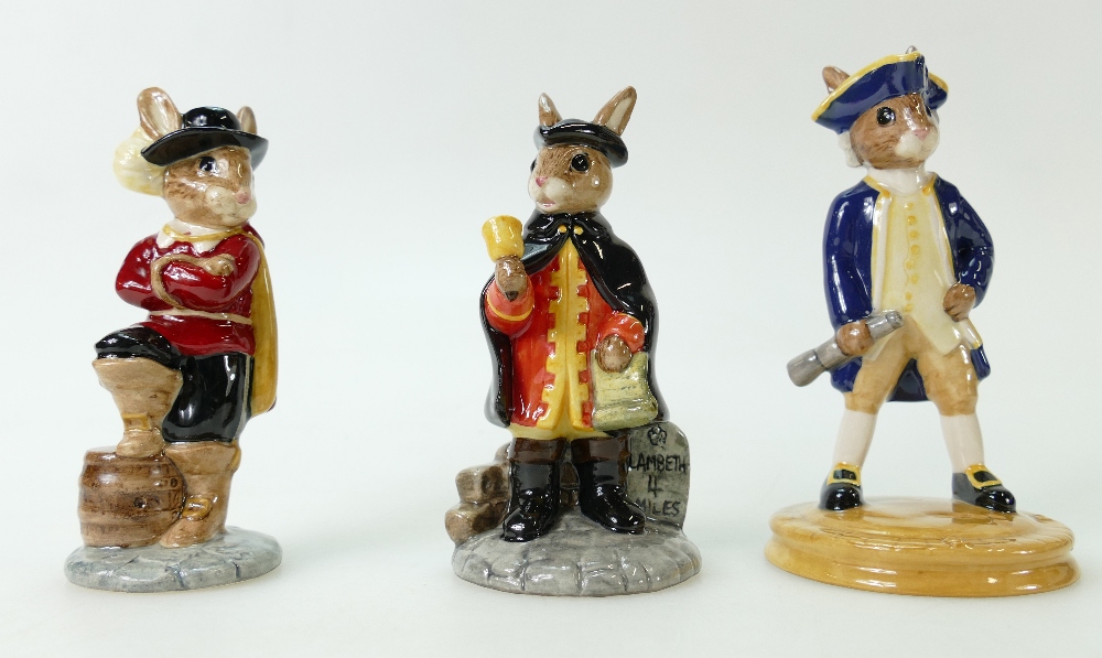 Royal Doulton Bunnykins figures Cavalier