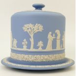 Wedgwood light blue jasper ware Stilton