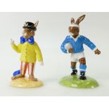 Royal Doulton Bunnykins figures Rugby Pl