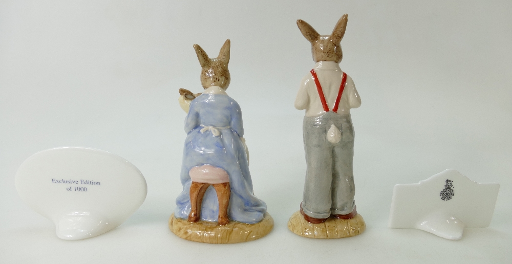 Royal Doulton Bunnykins figures Mother & - Image 3 of 3