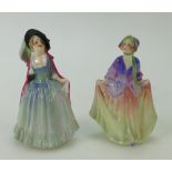 Royal Doulton small lady figures Mirabel