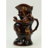 Early 19th century treacle glaze Toby ju