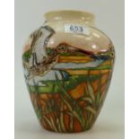 Moorcroft Large Vase - Call of the Curlew by Kerry Goodwin (from the RSPB Collection)
