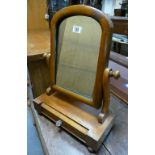 20th Century toilet swing mirror with single drawer