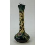 Moorcroft sweet briar decorated vase dated 1998,