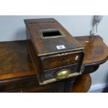 Early 20th Century wooden single drawer till,