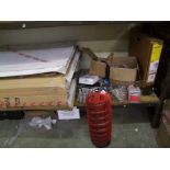 A large quantity of car parts: including diesel fittings, coils, brake discs etc