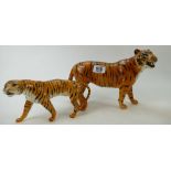 Beswick Tiger 2096 and Tigress 1486 (2)