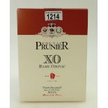 A bottle of Cognac: Prunier XO Tres Vielle 70cl.