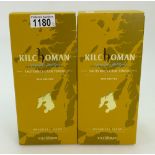 A collection of whisky to include: 2 x Kilchoman Sauterne Cask 70cl.