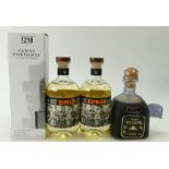 A collection of spirits to include: 2 x Espolon Reposado Tequila 70cl,