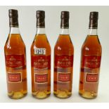 A collection of Cognac comprising: 4 x Maxime Trijol VSOP 70cl.