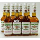 A collection of whisky comprising: 8 x Heaven Hill Bourbon 70cl.