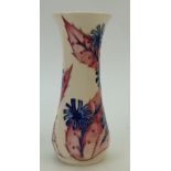 Moorcroft Experimental Daisy Vase: Vase by Sally Tuffin. Trial piece 1988, height 20.5cm.