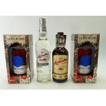 A collection of wines and spirits to include: 2 x La Hechicera Rum 70cl,