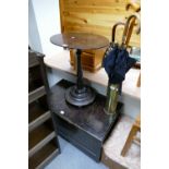 Victorian mahogany oval topped side table,