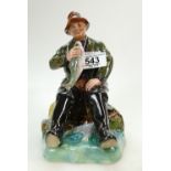 Royal Doulton prototype colourway figure of a Fisherman: Fisherman ''A Good Catch'' not for resale