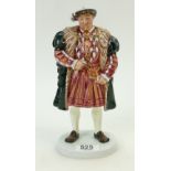Royal Doulton Figure Henry VIII: limited edition piece ref HN3458.