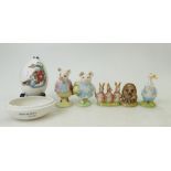 Beswick Beatrix Potter figures: Figures to include 'Pigling Bland', 'Little Pig Robinson,