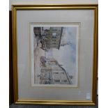 Anthony Forster signed Limited Edition Print: Morning delivery. size approx 41x32cm.