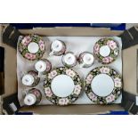 Royal Albert Provincial flowers tea/dinner ware: comprising cups and saucers and plates (18)