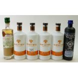 A collection of gin to include: 4 x Whitley Niell Blood Orange Gin 70cl,