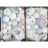 A large collection of miscellaneous Shelley items: Shelley items including cups, saucers,