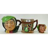 Royal Doulton character jugs :large Sairey Gamp,