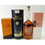 A collection of whisky comprising: Old Putney 17 70 cl, Sazerac Rye whisky 70cl,