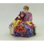 Royal Doulton figure Flower Sellers Chil