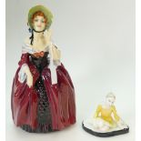 Royal Doulton large figure Margery: Ref