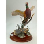 Franklin Mint The Ring Necked Pheasant: