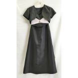 Mark Lesley Bridesmaid Dress: Bridesmaid dress by Mark Lesley. Style 1012fg in Black, Size 8 years.