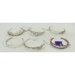 A collection Linzi Jay tiara 's : Six Linzi Jay tiara 's