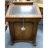 Davenport Desk: Early 20th Century mahogany davenport desk.