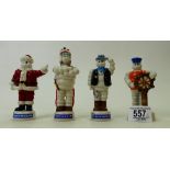 A collection of Wade Michelin Miniatures: Michelin miniature limited edition figures to include