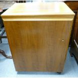 Mid Century teak Horn Collection sewing machine cabinet: made in teak & produced in Germany