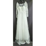 Ladies Wedding Dress / Bridal Gown Romantica: Romantica Wedding Dress - style Lilah, Zip Back,