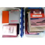Extensive modern collection of covers & stamps: Two boxes containing numerous albums of first day