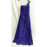 Ladies Bridesmaid / Prom Dress: Bridesmaids / Prom dress by Mark Lesley - style 1312a, colour Blue,