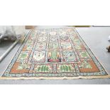 North African handmade carpet: Tunisian handmade rug / carpet,