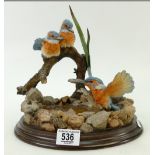 Royal Doulton Kingfishers Water Hole LBP65A:, A Kingfishers figure group, height 24cm.