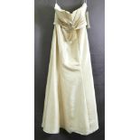 Ladies Bridesmaid / Prom Dress: Bridesmaids dress by Romantica - style Danni, Dark Ivory / Silver,