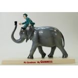 Coalport Guinness Advertising Figure: Elephant and Keeper. Boxed with certificate.