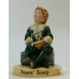 Royal Doulton Advertising figure: Pears Bubbles MCL24, limited edition with certificate.