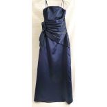 Ladies Bridesmaid / Prom Dress: Bridesmaids / Prom dress by Margaret Lee Style 14631, colour Navy,