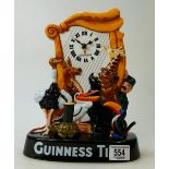 Royal Doulton large Guinness 250th Anniversary clock: Guinness clock MCL26 limited edition.