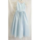 Linzi Jay Bridesmaid Dress: Bridesmaids dress by Linzi Jay, Style FL700, Light Blue, Size Age 6.